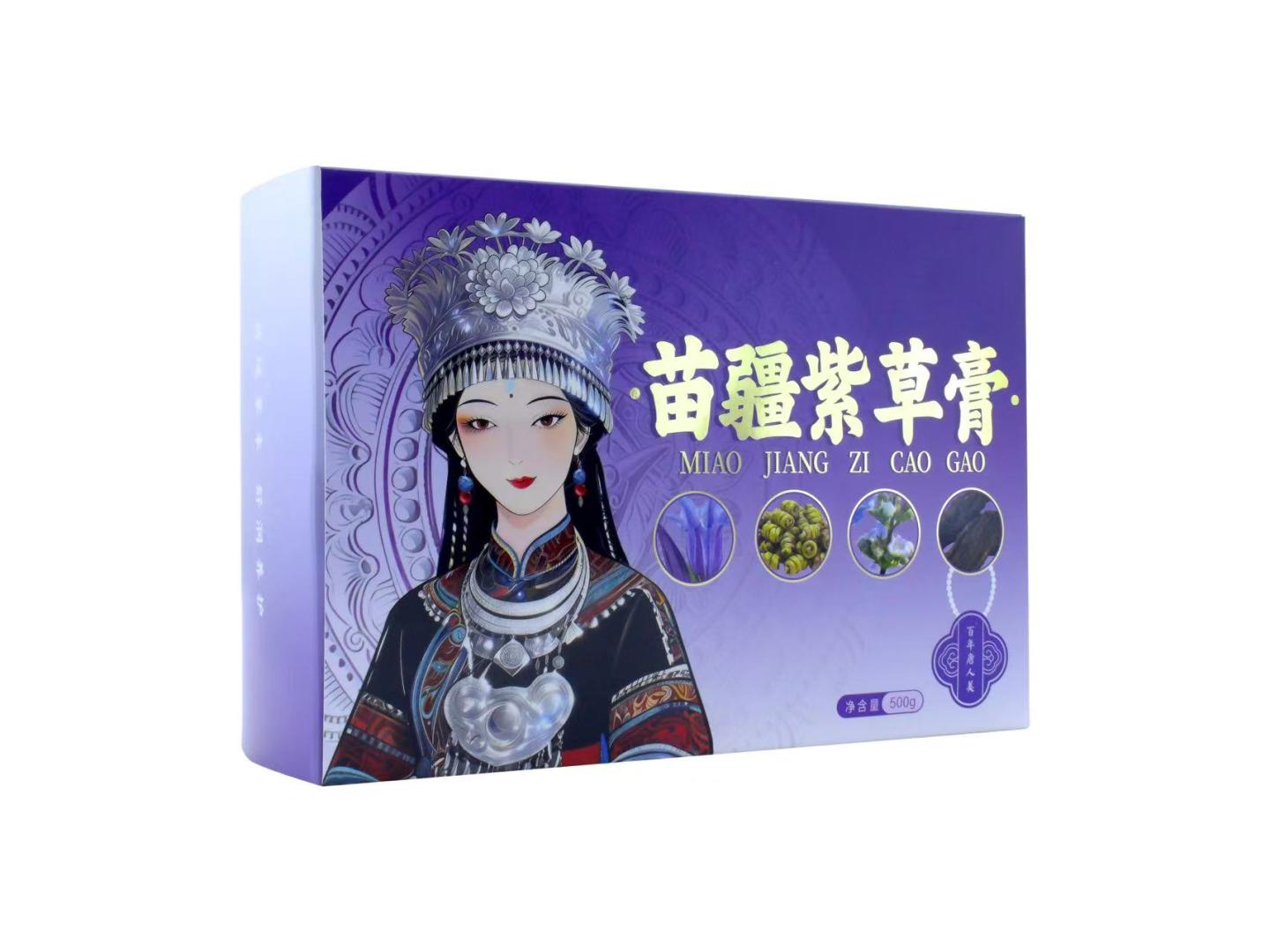百年唐人美苗疆紫草膏的美狐商品图